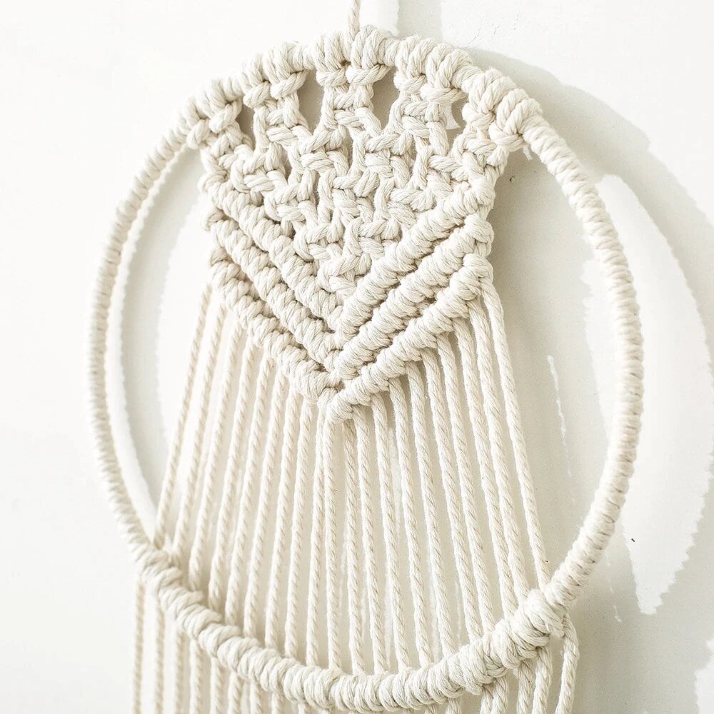 Kæmpe macramé drømmefanger