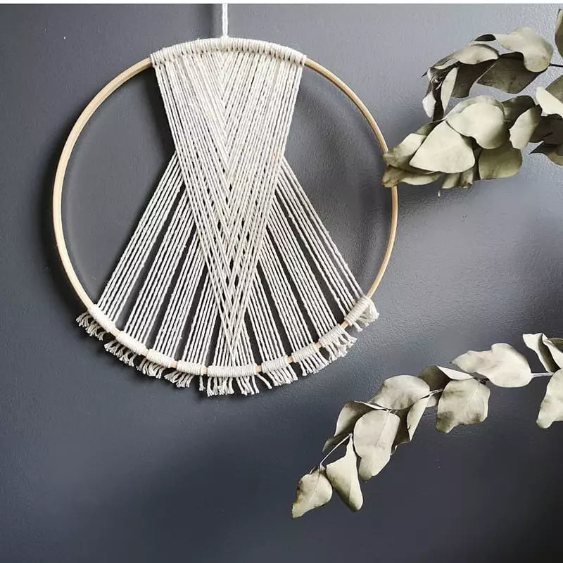 Macramé cirkel