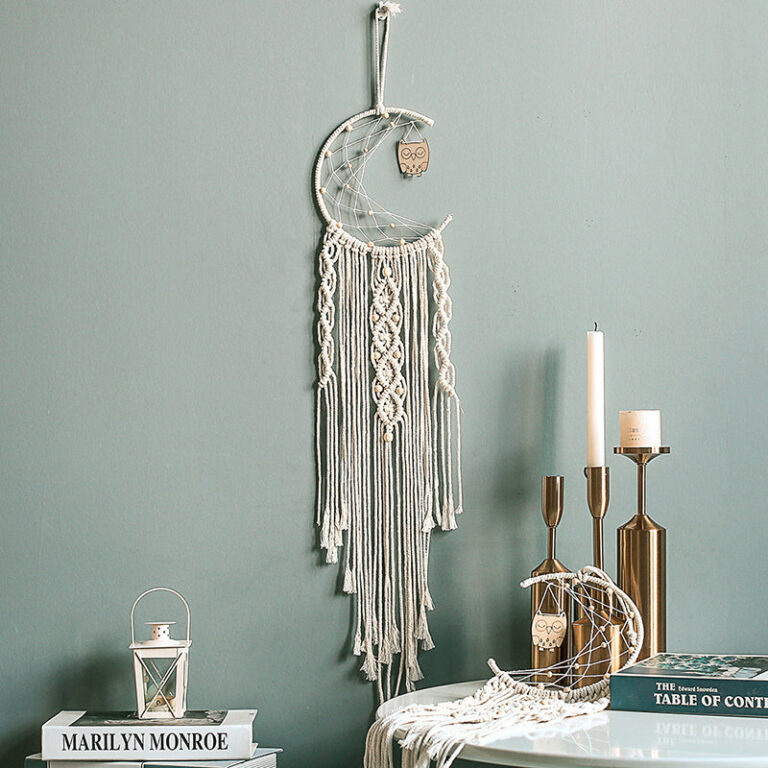 Macramé ugle