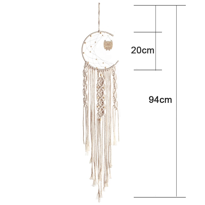Macramé ugle